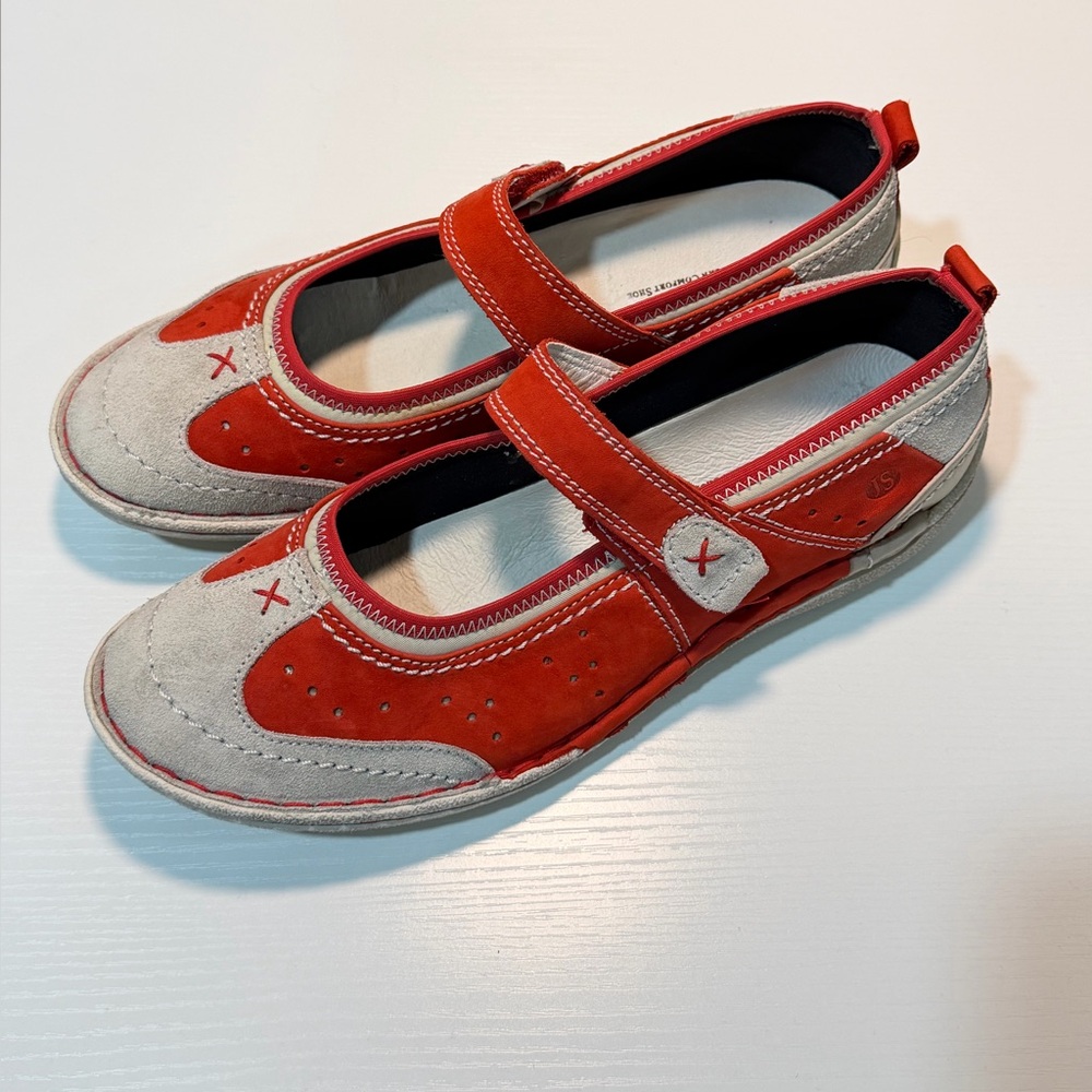 Josef Seibel Mary Jane Fergie European Comfort Shoes Women Size 8.5/EU39